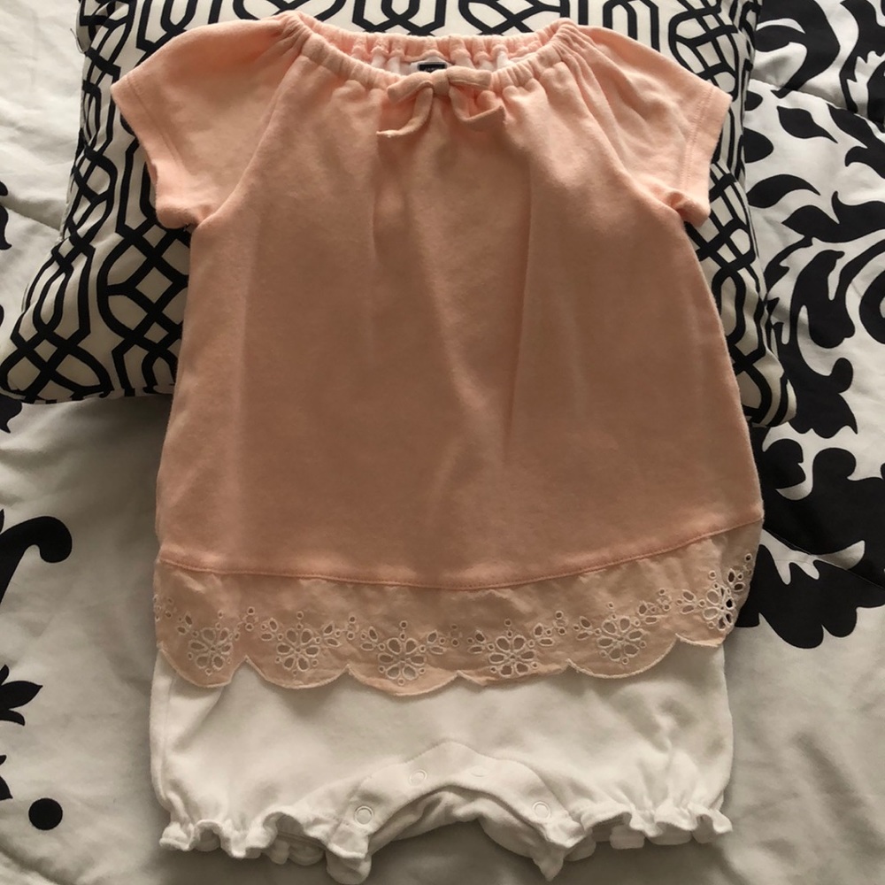 Janie & Jack baby romper